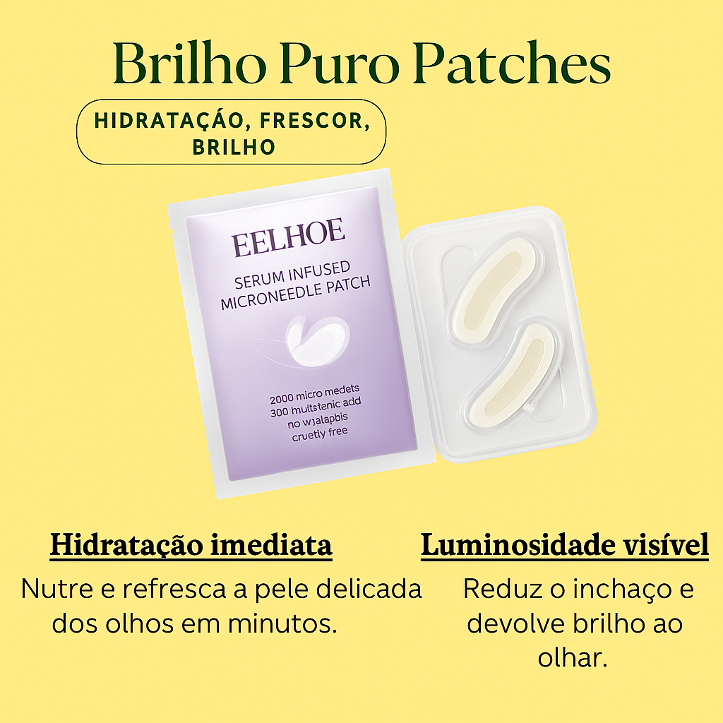 Brilho Puro Patches | Viva Brilho